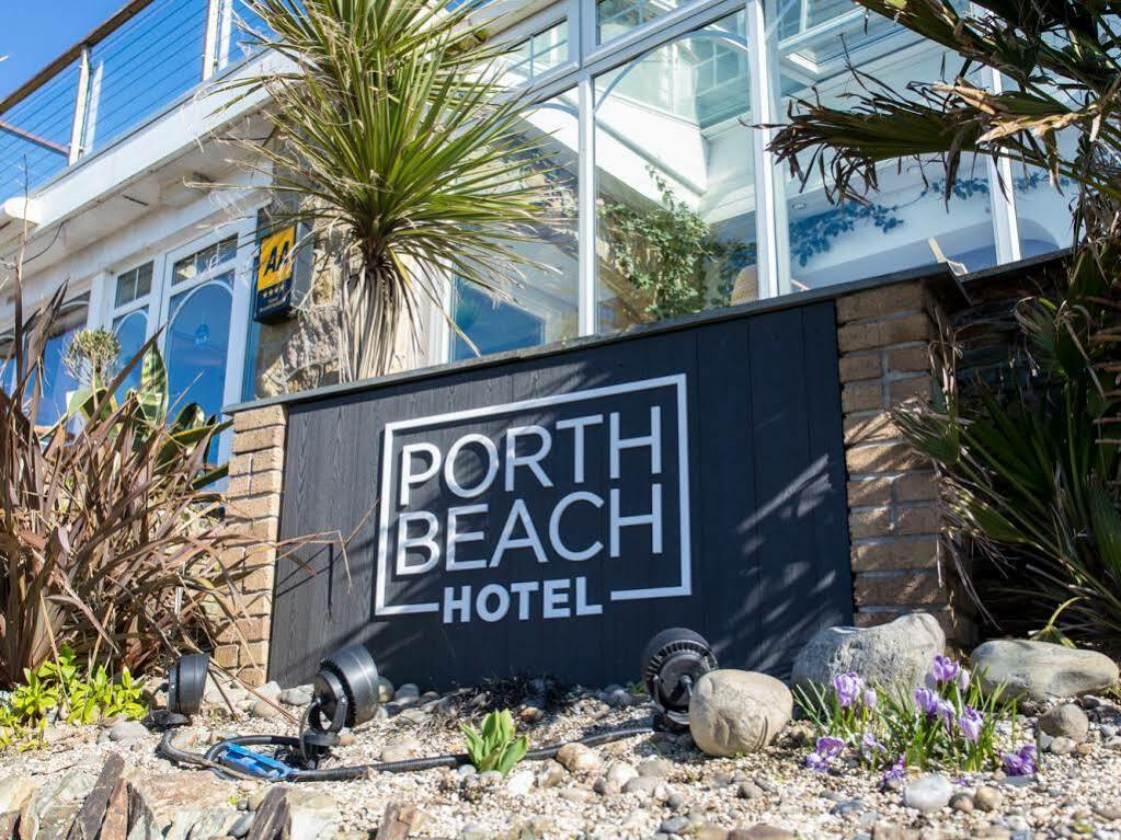 Porth Beach Hotel New Quay Esterno foto